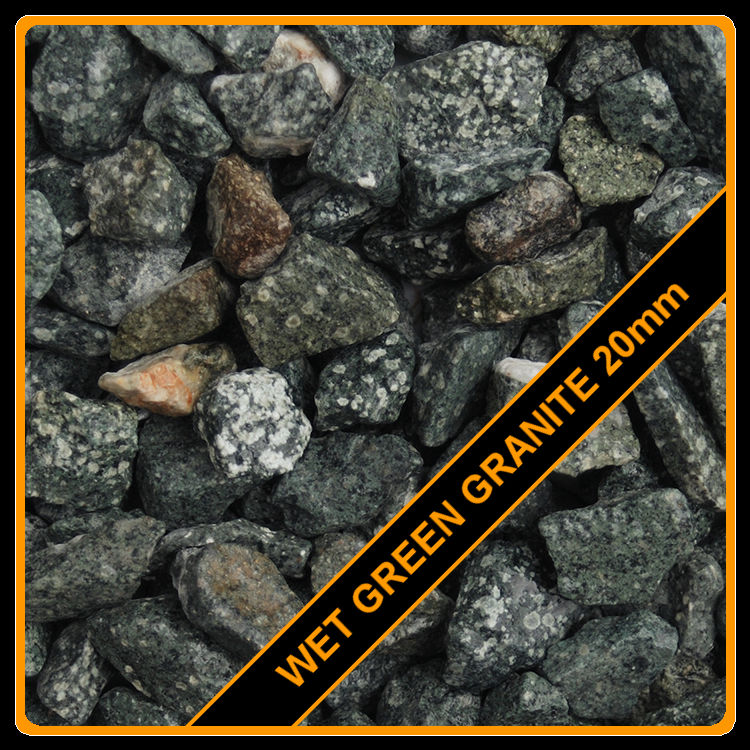 Wet Green Granite